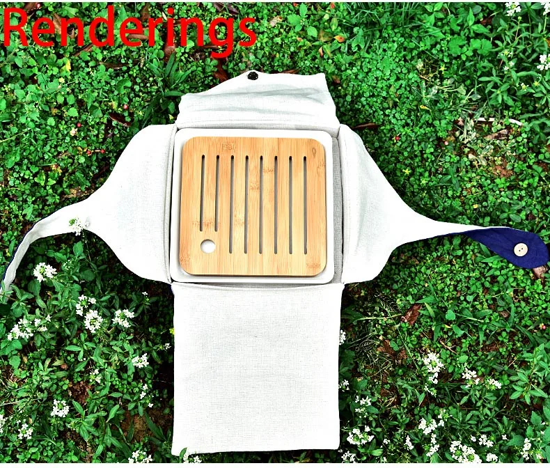 Портативные дорожные корзины ручной работы для хранения кемпинга на открытом