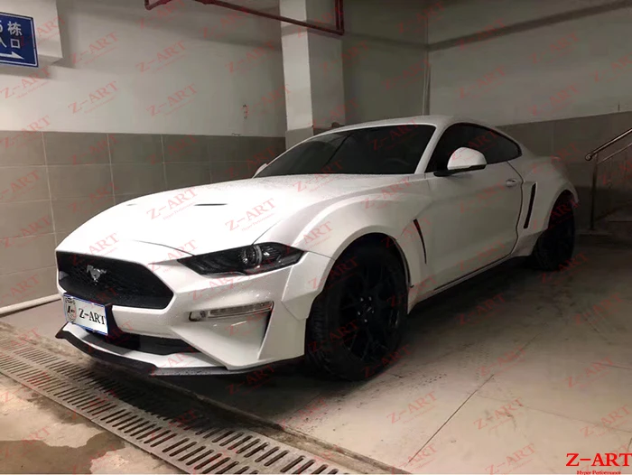 Z-ART широкий обвес для Ford Mustang тюнинг обвес для нового mustang модифицированный аэродинамический обвес
