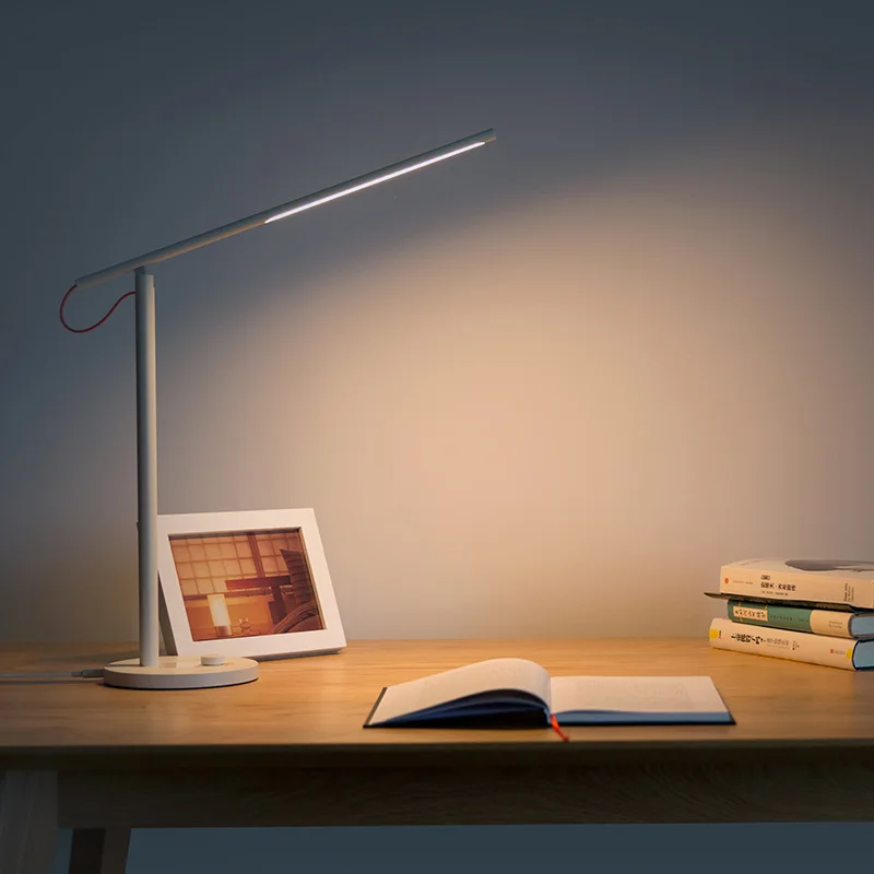 Xiaomi Mi Smart LED Desk Lamp Table English Version Lamps light Smartphone App Remote Control With Redmi 4 Lighting Mode | Освещение