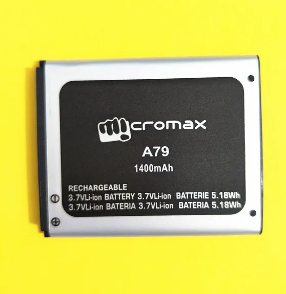100% новый литий ионный 3 7 в 1400 мАч A79 Сменный аккумулятор для телефона Micromax высокое