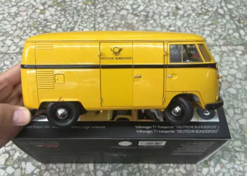 Автобус SCHUCO VW Volkswagen T1 Transporter Deutsche бундеспост 1/18|volkswagen t1|vw t1 busbus volkswagen |