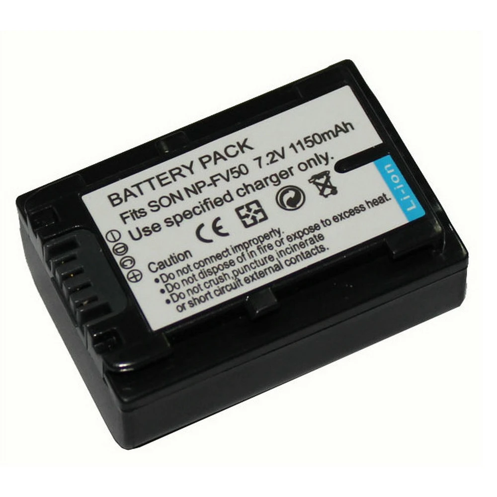 NP-FV50 NP FV50 1150 мАч литий-ионная аккумуляторная батарея для камеры FV70 FV30 FV100 Sony HDR DCR DVD