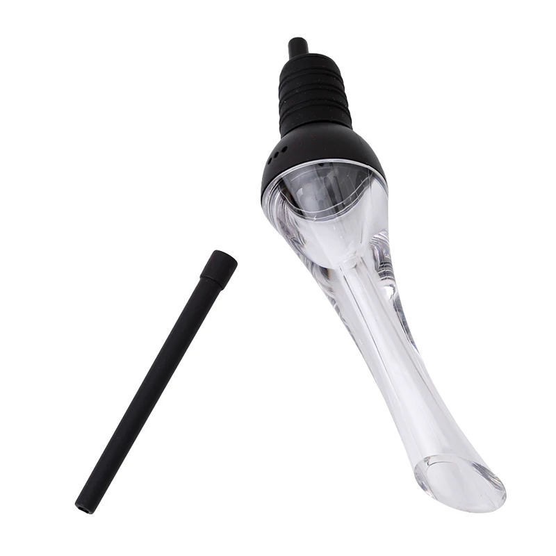 New Arrive Mini Transparent Acrylic Travel Bar Red Wine Aerator Decanter Pourer Essential Set Quick Aerating High Quality | Дом и сад