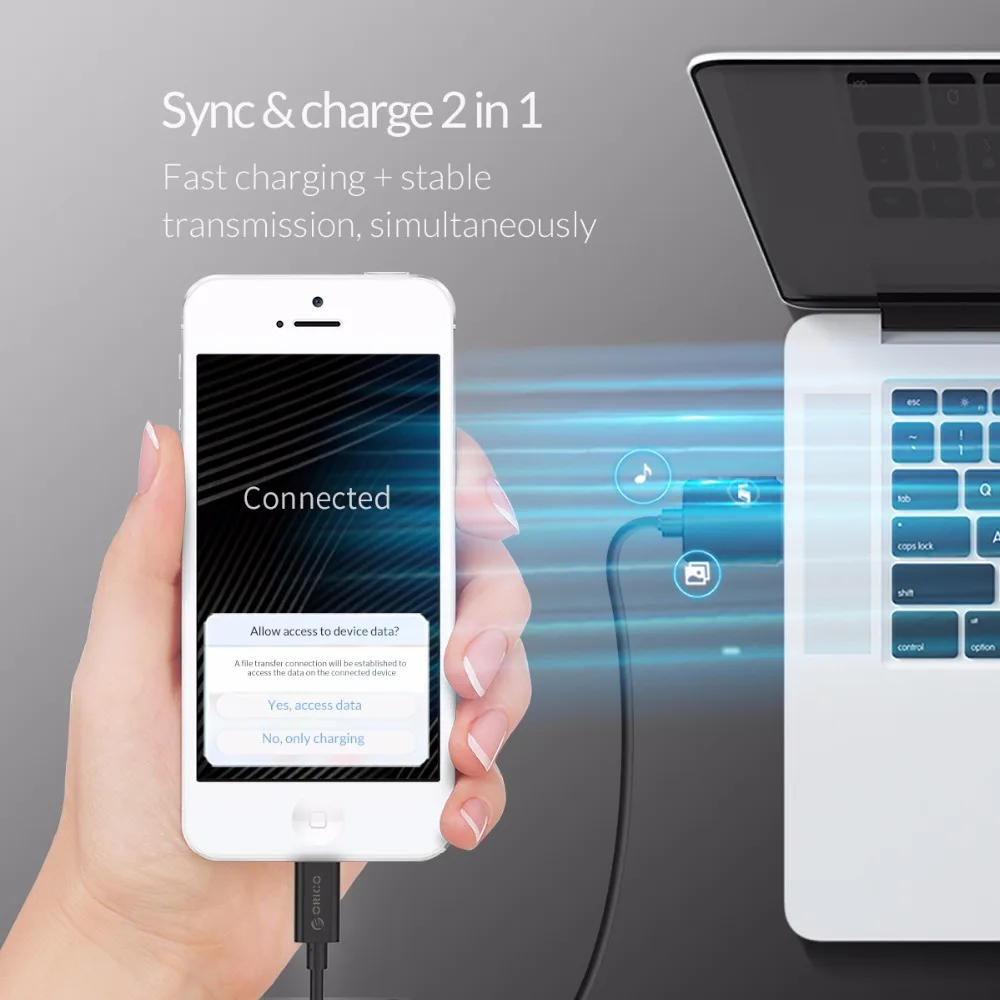 Кабель ORICO BTC USB Type C для Huawei P10 2A кабель зарядки и синхронизации Samsung GALAXY S8 Xiaomi 6 |