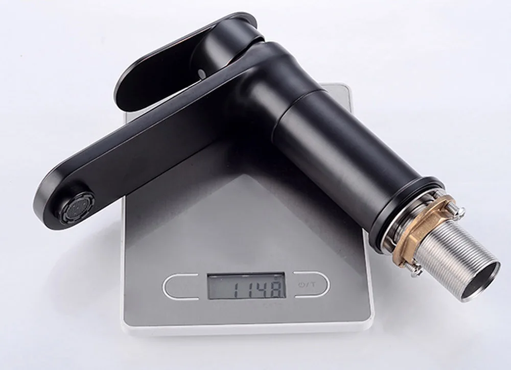 BAOLINLONG Стиль выпечки отделка чаша из латуни смесители для ванной комнаты кран