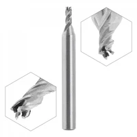 3mm 4 flute hss aluminum end mill cutter with super hard straight shank for cnc mold processing carving