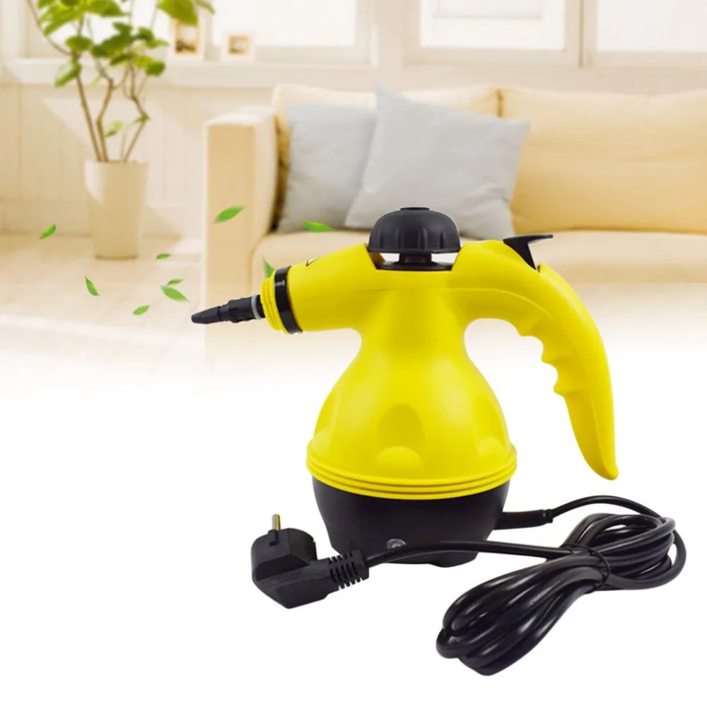 Multi Purpose Electric Steam Cleaner Portable Handheld Steamer Household Attachments Kitchen Brush Tool EU plug |