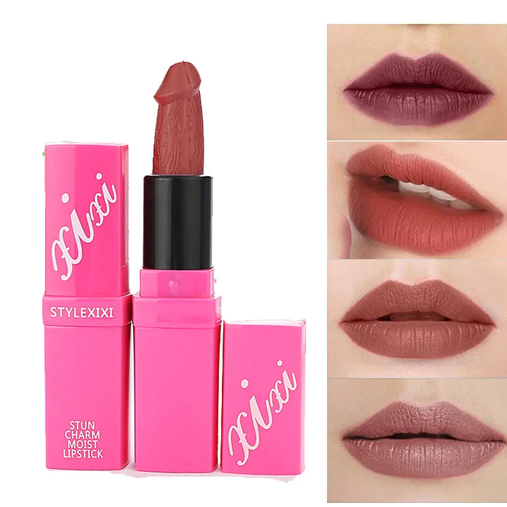 Сиси вампирская помада водонепроницаемый долговечный матовая коричневый