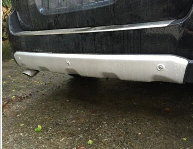 Алюминиевый протектор заднего бампера для Subaru outback 2010 2011 2012 2013|rear bumper protector|subaru rear