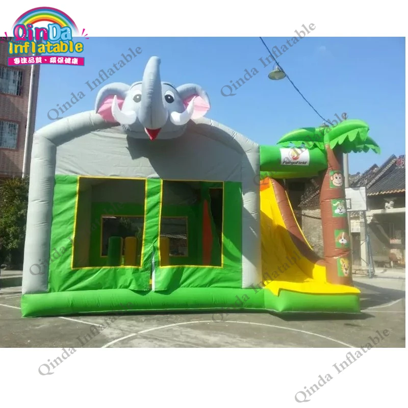Надувной дом для прыжков с горкой 0 55 мм ПВХ|bouncy castle|bouncy castle salesinflatable bouncy |