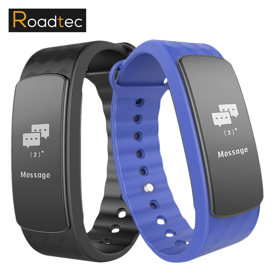 Roadtec умный Браслет фитнес-трекер сердечного ритма трекер сна управления Smart Band IP67