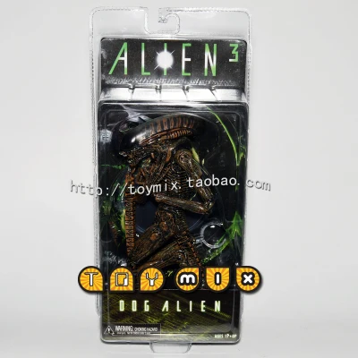 NECA инопланетянин третья волна астронавт инопланетянин собака Биохимический Бишоп 7 дюймов Подвижная кукла Фигурка модель W48 - Цвет: Синий