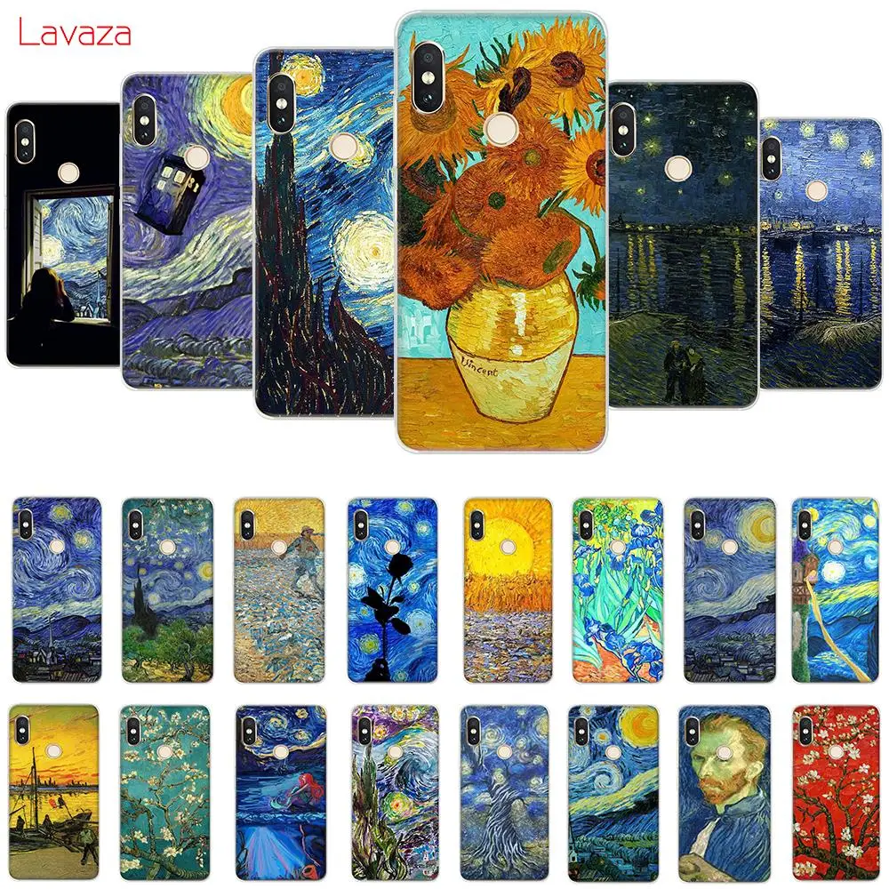 Твердый чехол Lavaza Van Gogh Starry Night для Huawei Mate 10 20 P9 P10 P20 Lite Pro P smart Honor 8X