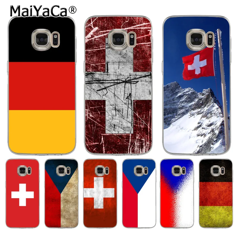 Мягкий чехол MaiYaCa из ТПУ для телефона samsung galaxy s7 edge s6 plus s5 s4 s8 чехлы Чешской