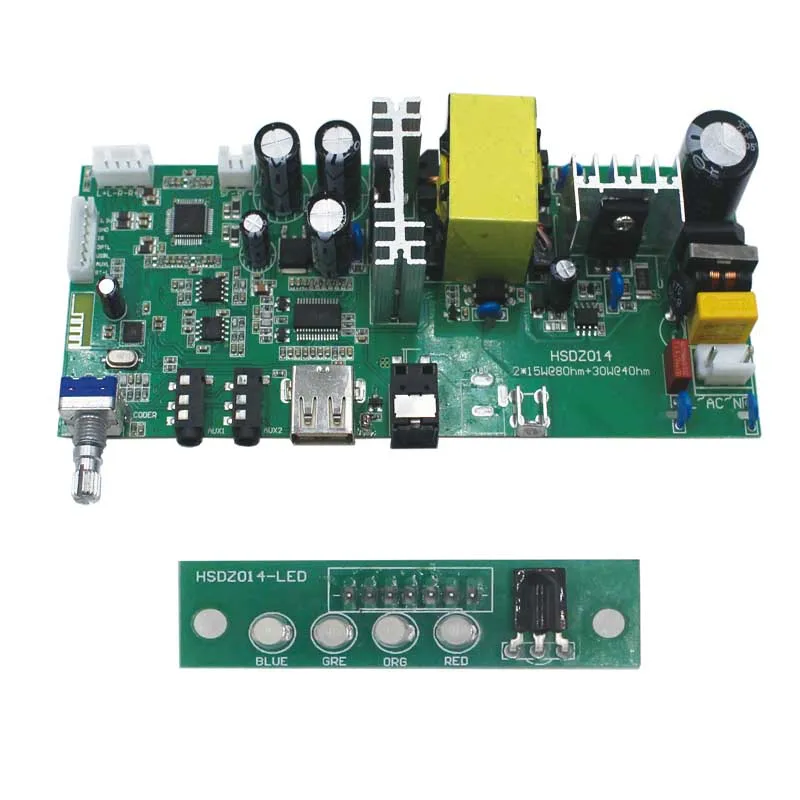 AC 110 В 220 В 4,2 Bluetooth сабвуфер усилитель плата 2,1 канальный Оптическое волокно AUX USB цифровой аудио усилители 15 Вт* 2+ 30 Вт