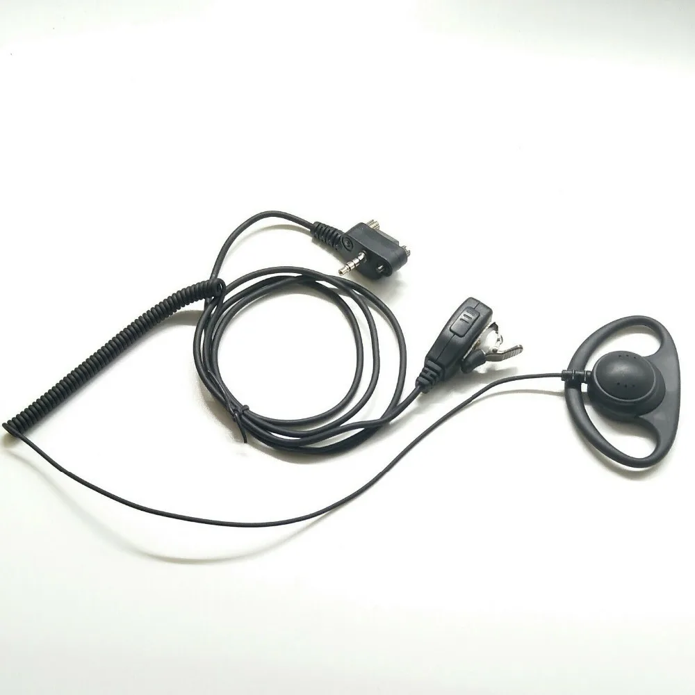 

D Акустическая Гарнитура Наушник Для Yaesu Vertex Радио VX-160 VX-168 VX-180 VX 231 VX424 VX427 VXF 10 VXF20 walkie talkie