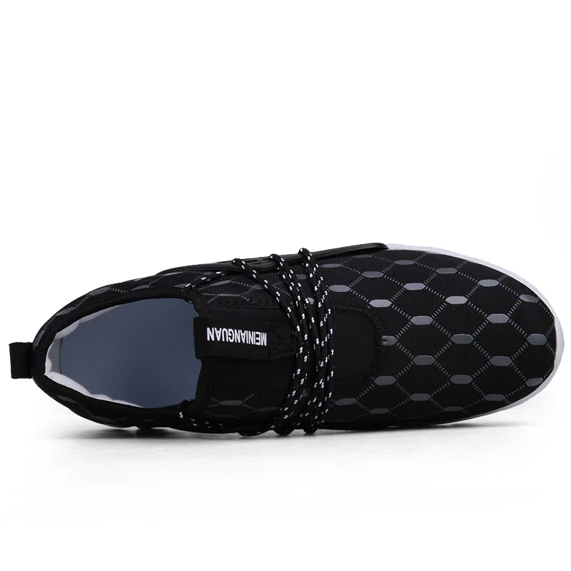 Causal Shoes for Man Breathable Mesh Male Black Outdoor Walking Sneakers Men Footwear 1701 | Обувь