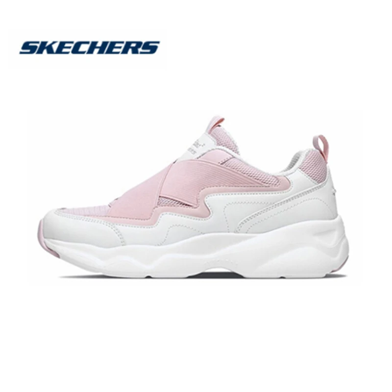 

Skechers обувь для женщин D'LITES, повседневная обувь; Женские кроссовки на платформе; Модная Высококачественная обувь на не сужающемся книзу масс...
