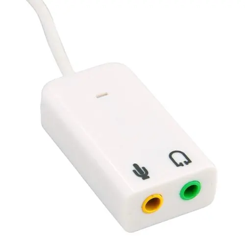 

USB 2.0 Virtual 2.1 Channel Audio effect 7.1 3D Sound Card Adapter-CAA