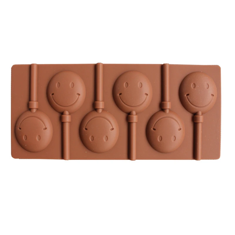 8 даже узором в виде смайликов серии силиконовые формы для выпечки инструмент DIY