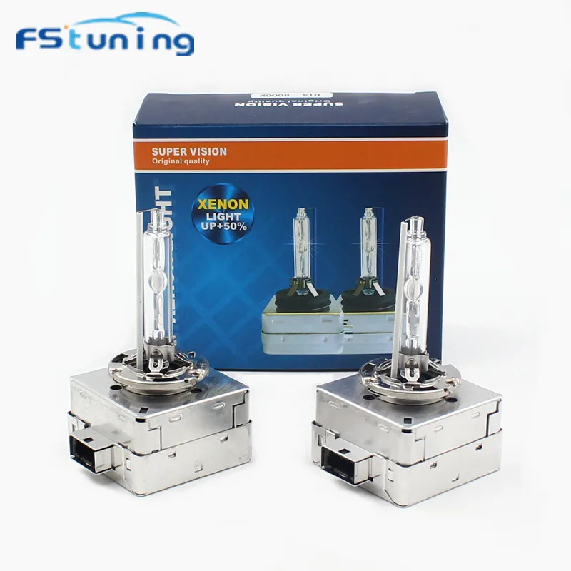 FStuning HID ксеноновая лампа D1S 35 Вт 4300 К 6000 8000 авто ксеноновые фары для автомобиля