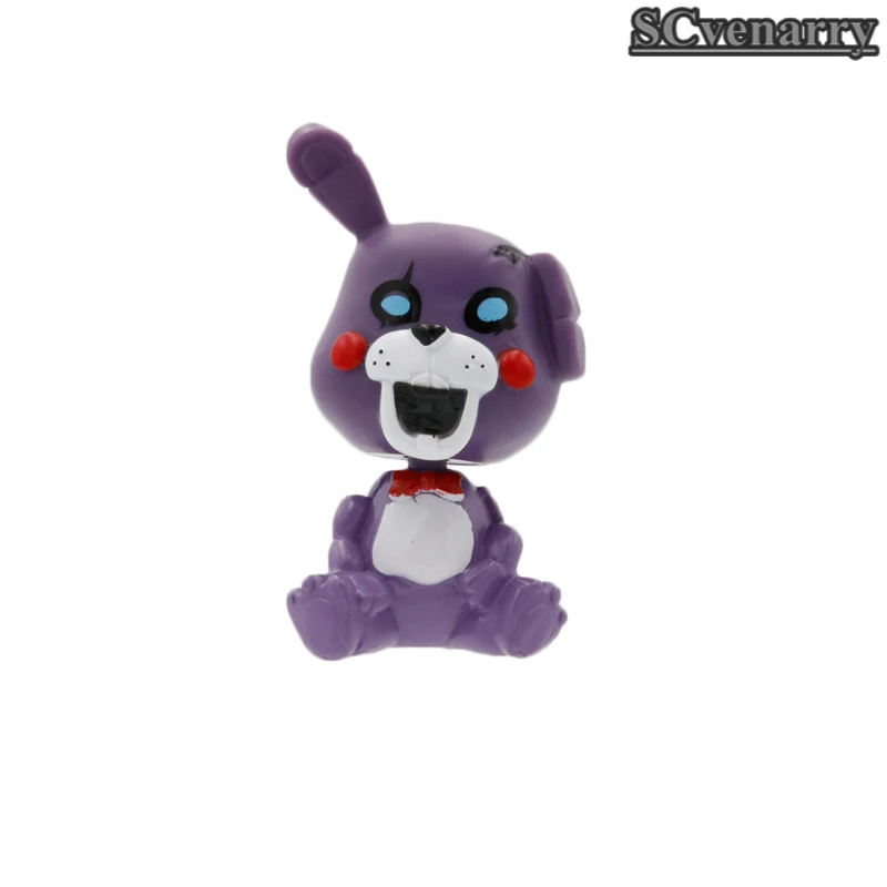 4 шт./компл. Новый Five Nights At Freddy's витой FNAF те Стэнли Теодора лиса ПВХ игрушка 10 см |