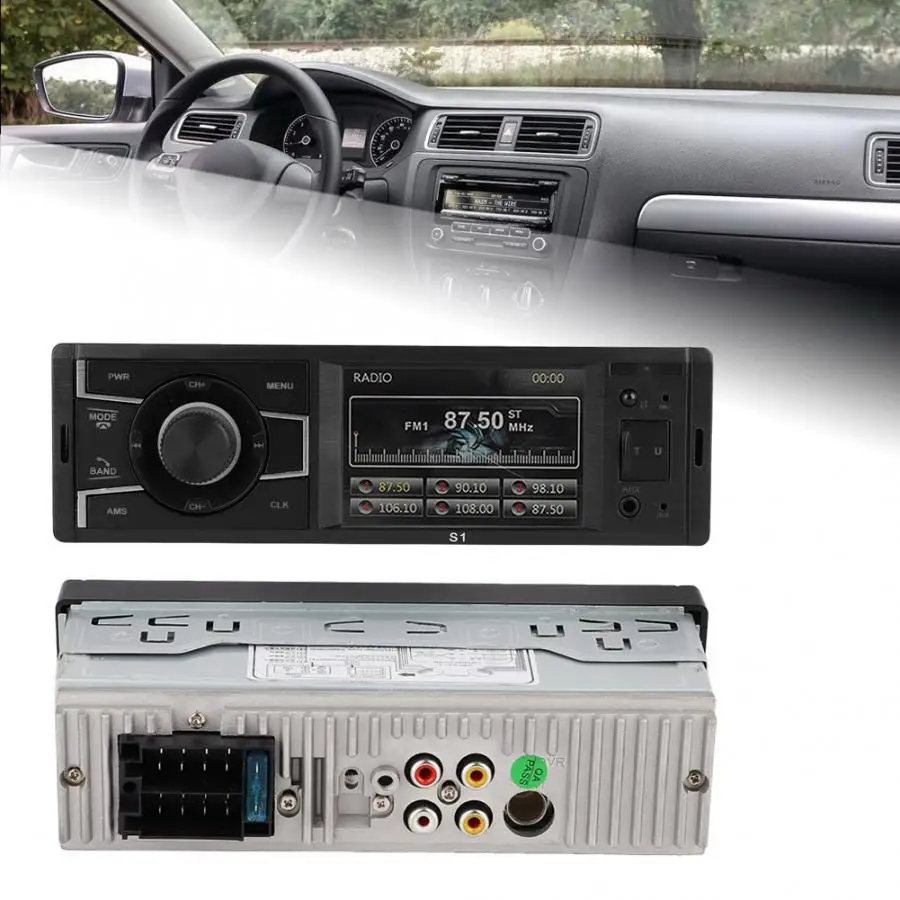 Автомобильный MP3 плеер 3 2 дюймов HD BT стерео радио mp3 музыкальный в тире FM