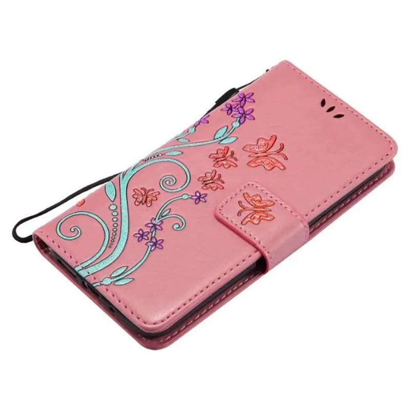 Модный Цветной кожаный флип чехол с цветами и бабочками для LG G3 D855 D850 D851 G4 H815 H818 G5