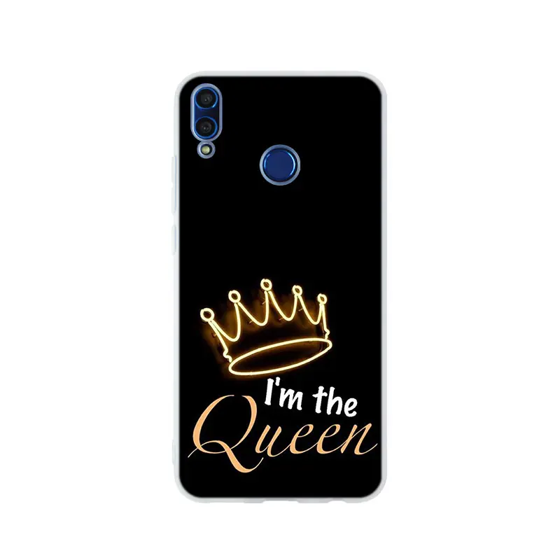 pattern 10 Чехол с черной короной для huawei Honor 9 10 Lite 6X 7X 8X Max, чехол для телефона s 7A 8A 8C V20 PLAY 10i - Цвет: pattern 10