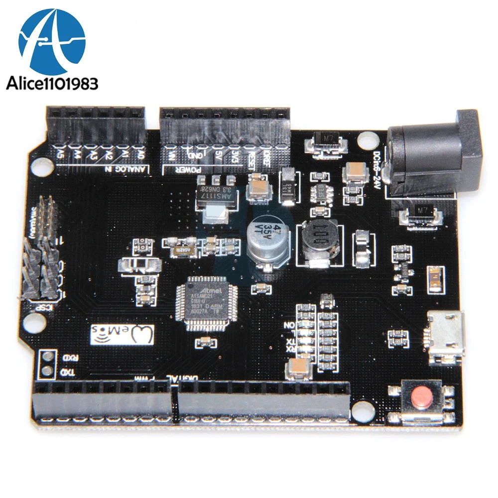 Расширяющаяся плата Wemos Version USB SAMD21 M0 32 разрядное расширение совместимое с Arduino для