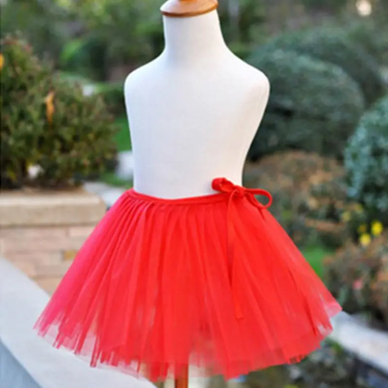 Детский балетный танцевальный костюм для девочек юбка пачка однотонное мини