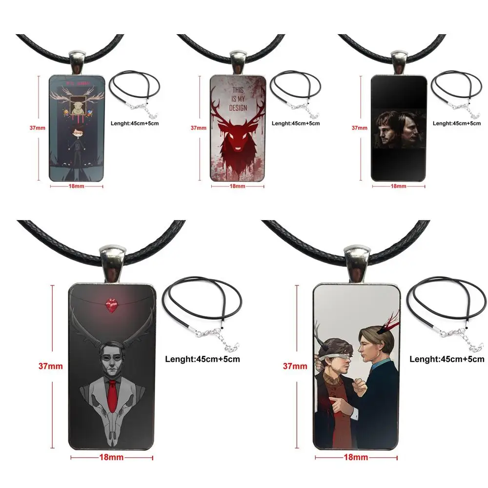 Женская подвеска-кабошон Graham Hannibal Mads Mikkelsen ожерелье-чокер из нержавеющей стали