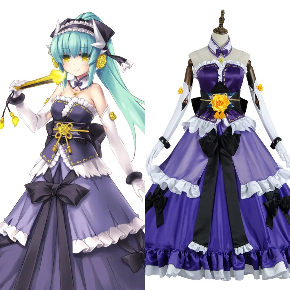 Fate Grand Order FGO Berserker Kiyohime 2 аневерсый карнавальный костюм комплект с платьем на