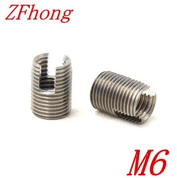 20 шт. самонарезающая Втулка из нержавеющей стали 12 мм|self tapping insert|thread repair insertwire thread