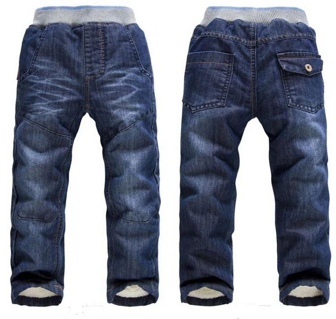 Kk rabbit/Новое поступление теплые зимние детские джинсы высокого качества XK 081 брюки