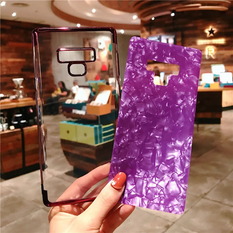 Мрамор чехол на мобильный телефон для samsung Note 9 8 S10 S10E S9 S8 плюс S7 S6 край Bling ТПУ M10 M20