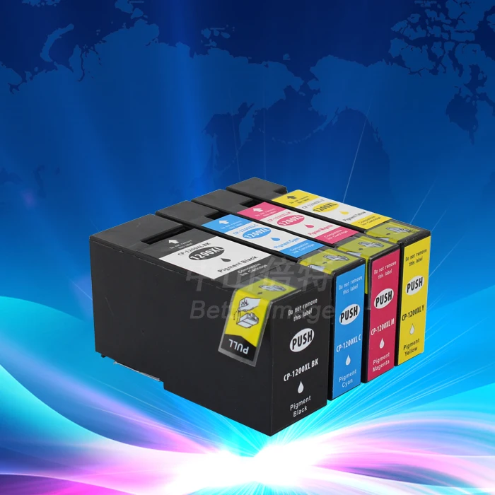 Чернильный пакет 1BK + 1 набор PGI 1200XL пигментных картриджей PGI1200XL для Canon MAXIFY MB2020