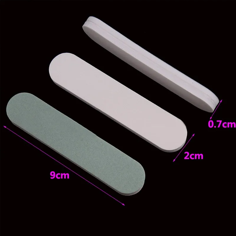50Pcs/Lot Nail Buffer Double Side Sponge Down Shinning Polish Block Mini Files Foam Smooth Shiner Tools | Красота и здоровье