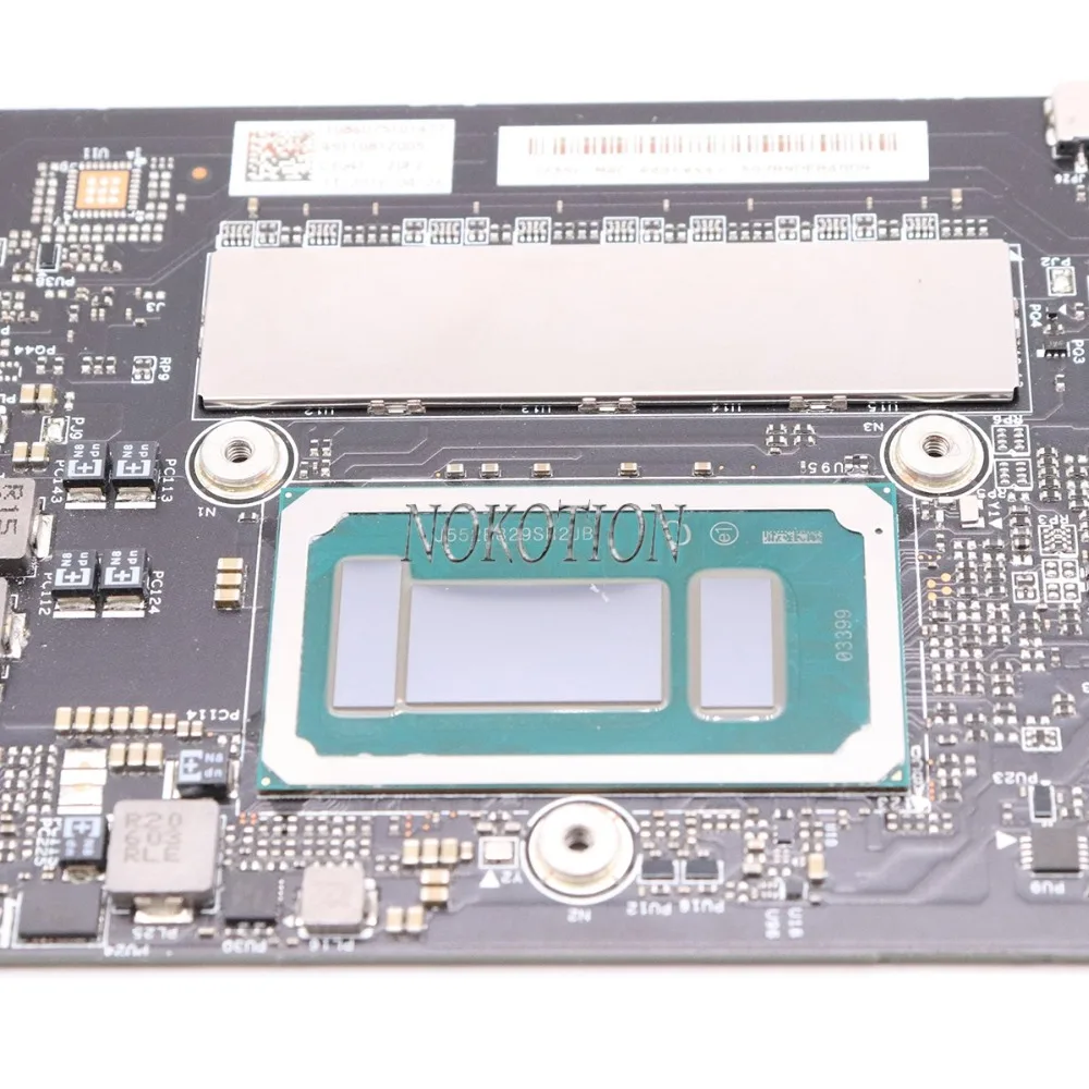 Nokotion CYG41 CYG40 BYG40 NM-A921 FRU 5B20L34661 для lenovo yoga 900-13isk материнская плата ноутбука SR2JB i7-6560U 8G