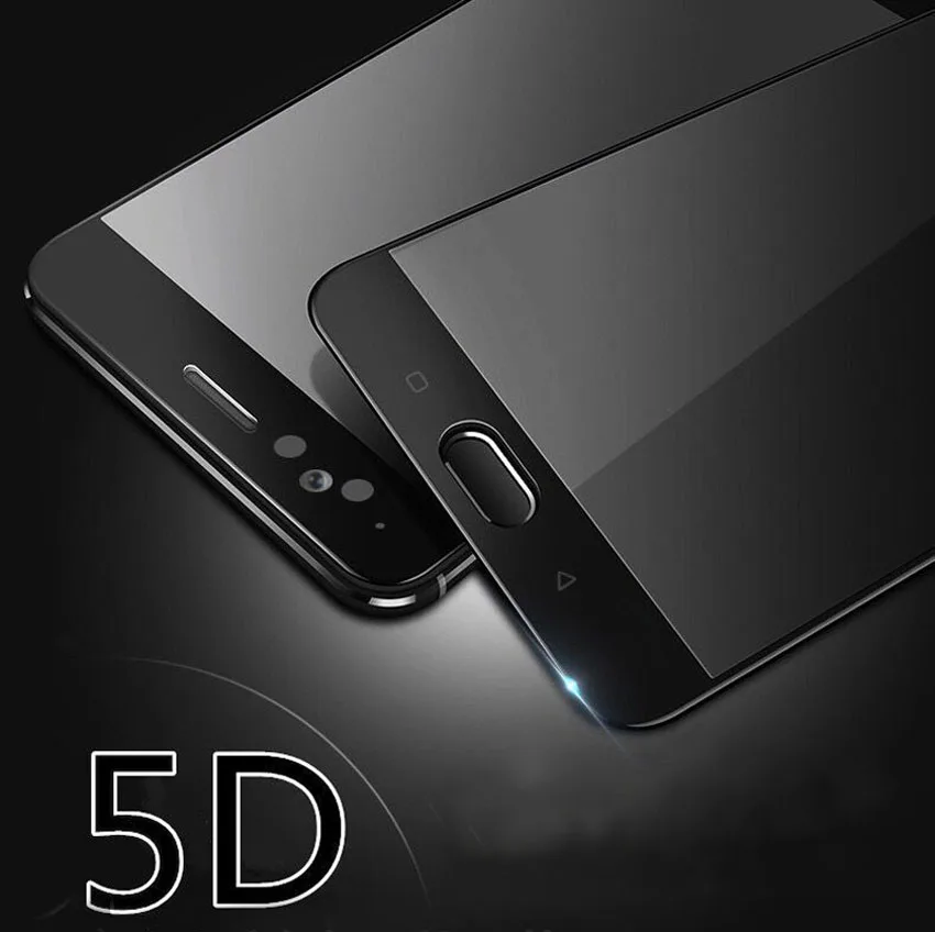 5D полное покрытие закаленное стекло для Xiaomi Mi a1 8 Защита экрана телефона Note 3