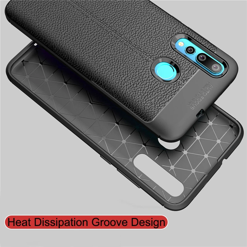 Чехол beworld для huawei Nova 4 силиконовый чехол с рисунком личи противоскользящий