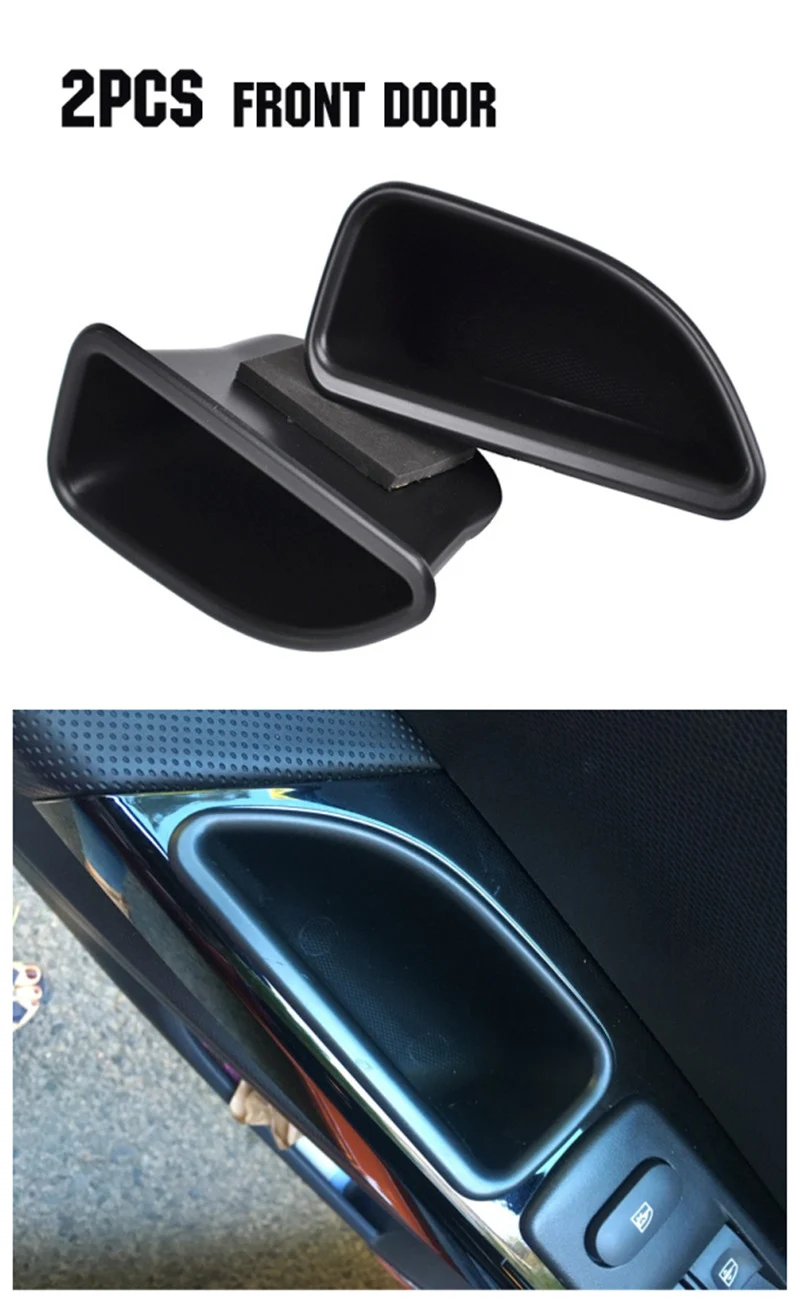 Подходит для Renault Captur samsung Qm3 внутренняя дверная ручка коробка для хранения Корзина держатель Контейнер лоток перчатка Стайлинг автомобильный Органайзер