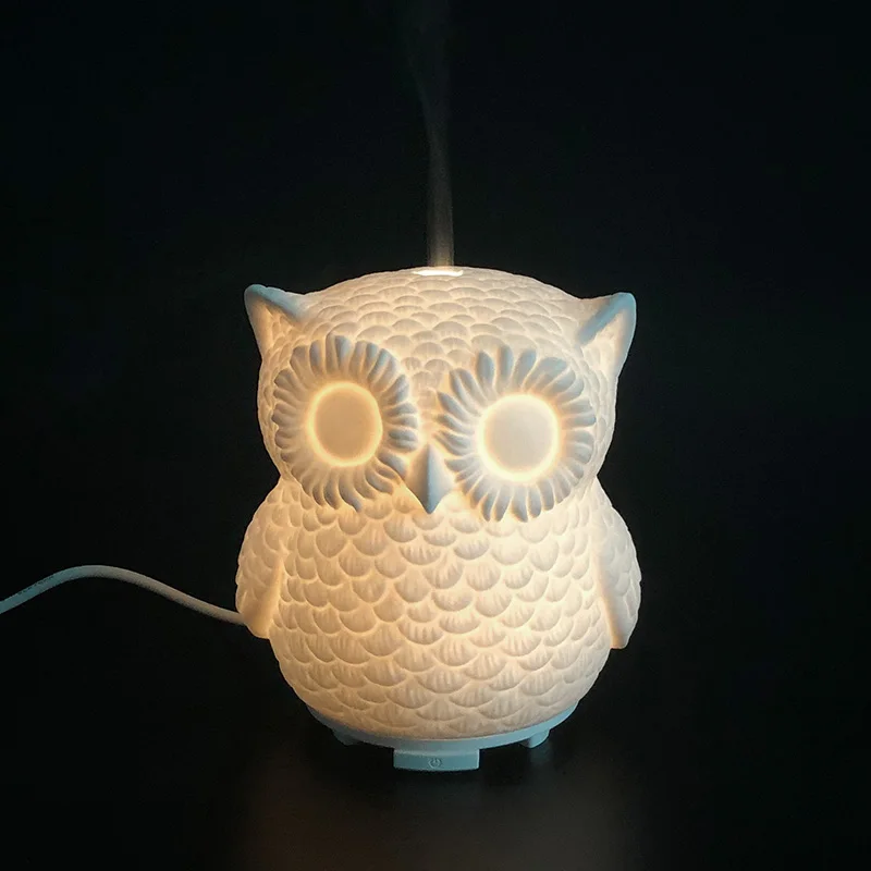 Небольшой удобный Керамика распылитель ароматических масел творческий Сова