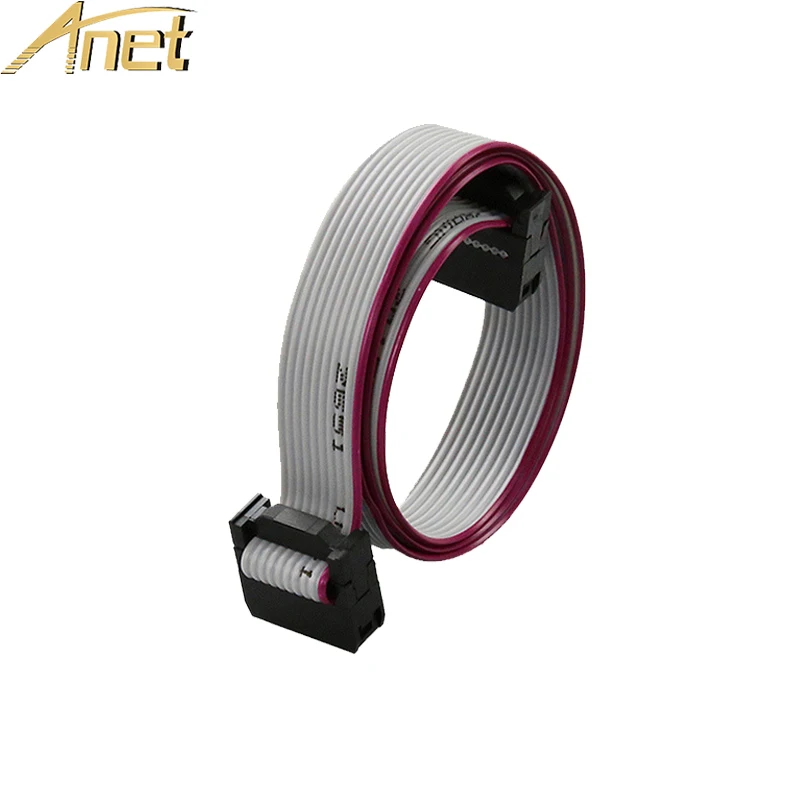 

10Pcs Anet AWM 2651 105C 300V 10 Pin Flexible Flat Ribbon Cable Gray connector For LCD Screen 3D Printer Reprap Mendel