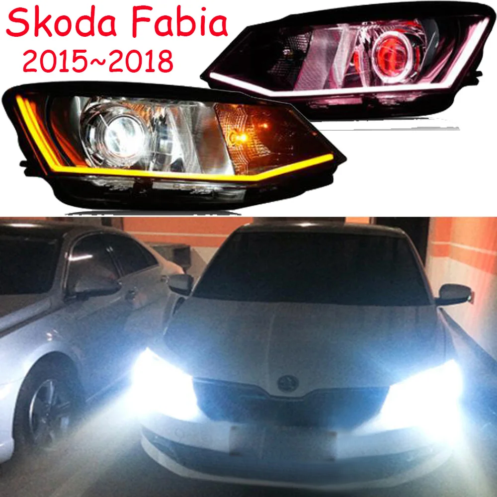 Автомобильная фара для фасветильник Fabia s 2015 2016 2017 2018 года ДХО HI LO HID xenon|Фара авто в