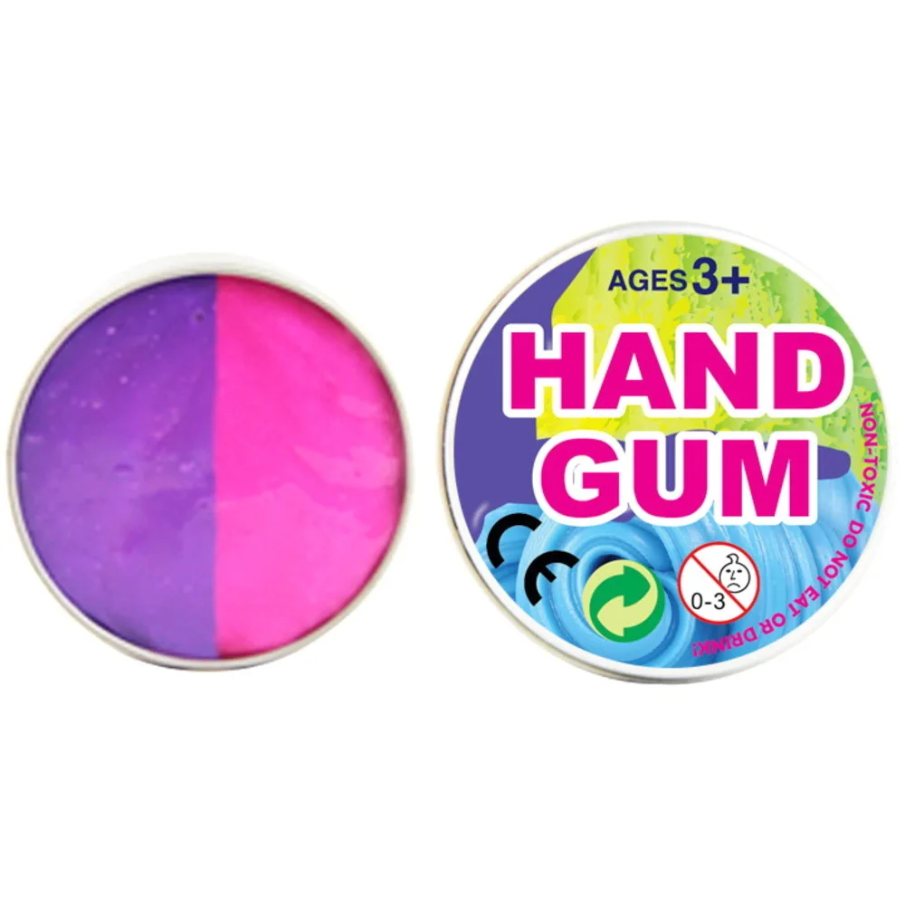 Temperature Sensing Discoloration Bounce Mud Plasticine HAND Thinking Putty modeling soft clay for diy play-doh slime kit fluffy |