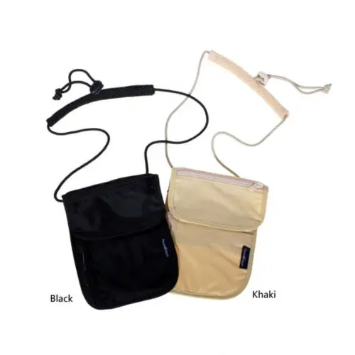 Беззаботных путешествий Корпус чехол бумажник с отделением для паспорта шее