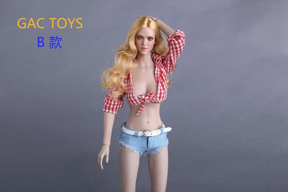 Estartek GACTOYS GC009 1/6 Европейская голова Барбара лепить для 12 дюймов Phicen Jiaoudoll Verycool