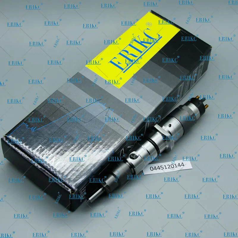 ERIKC 0445120144 Trucks Diesel Injection 0445 120 144 Common Rail Fuel Injector 0 445 for CASE CUMMINS 87708024 4944476 | Автомобили и