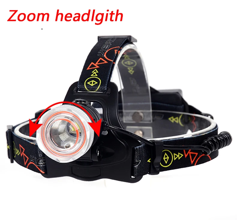 Litwod Z207306 CREE XM L2 U3 + COB светодиодный налобный фонарь 5000лм масштабируемый источник